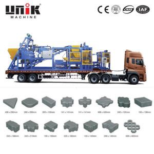 நகரக்கூடிய கான்கிரீட் பிளாக் செய்யும் இயந்திரம்